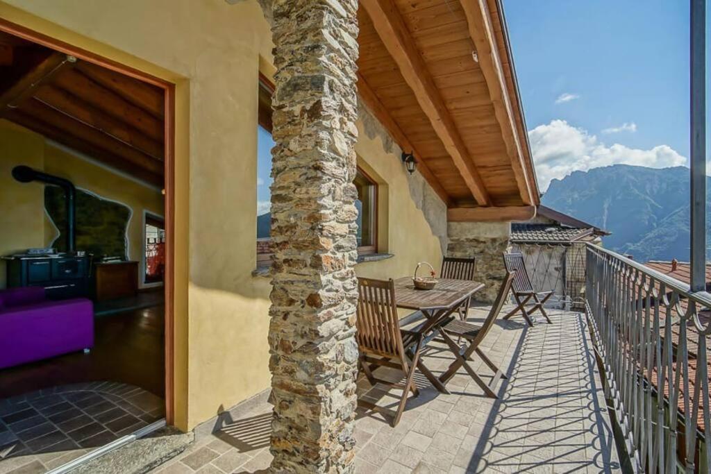Chalet La Terrazza Vista Lago Беллано Экстерьер фото