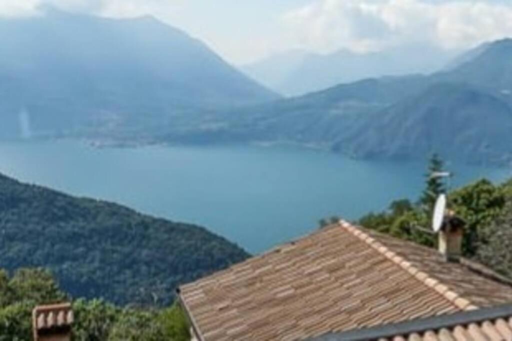 Chalet La Terrazza Vista Lago Беллано Экстерьер фото